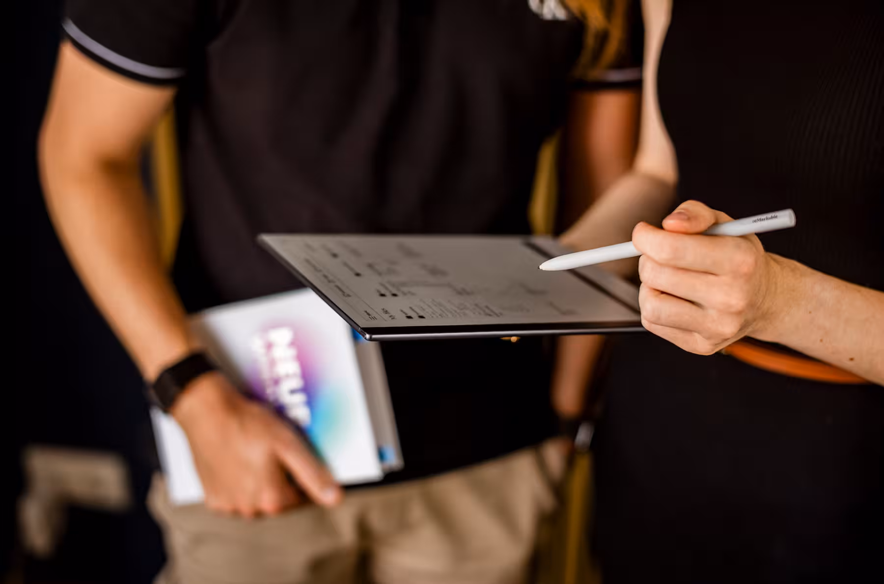 Abstimmung am Tablet bei DW Web & Media