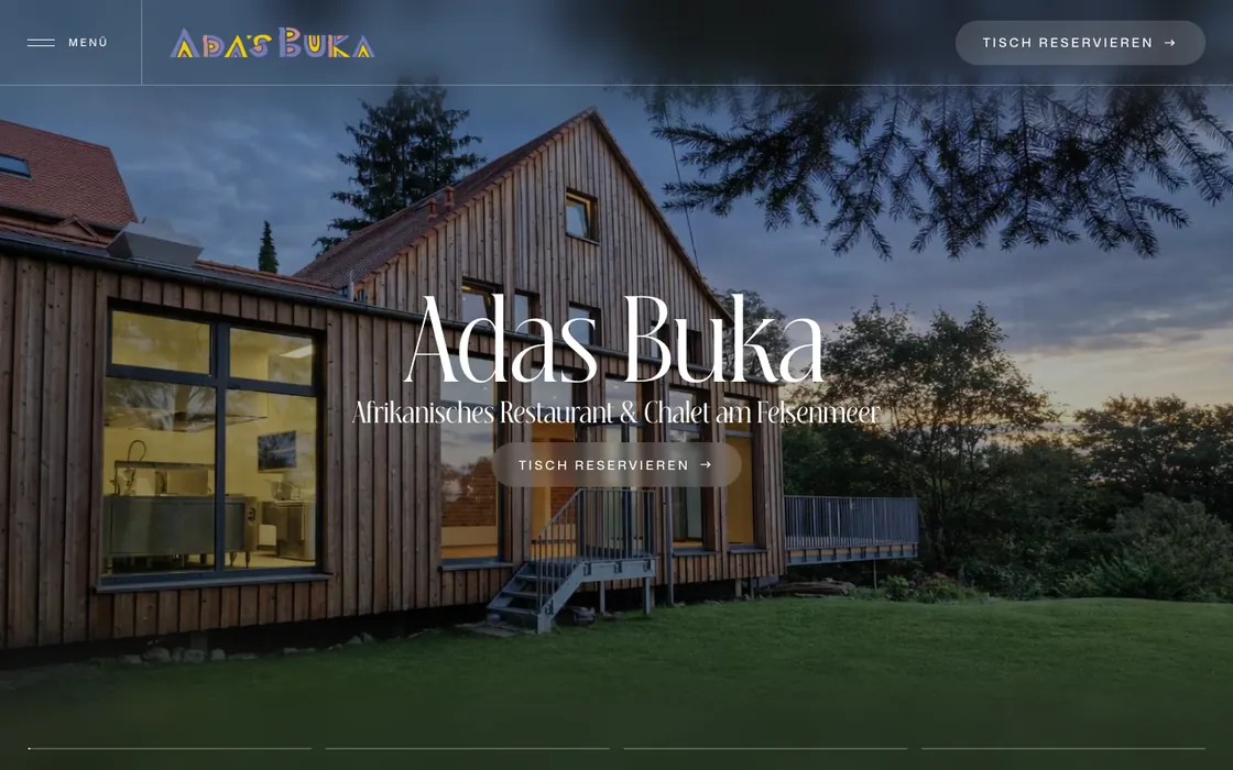 Webseite von Adas Buka